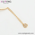 52127 xuping oro indio dubai 18K oro color moda brazaletes